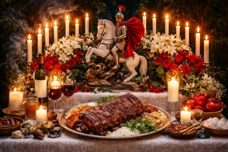 Agradecimento para São Jorge