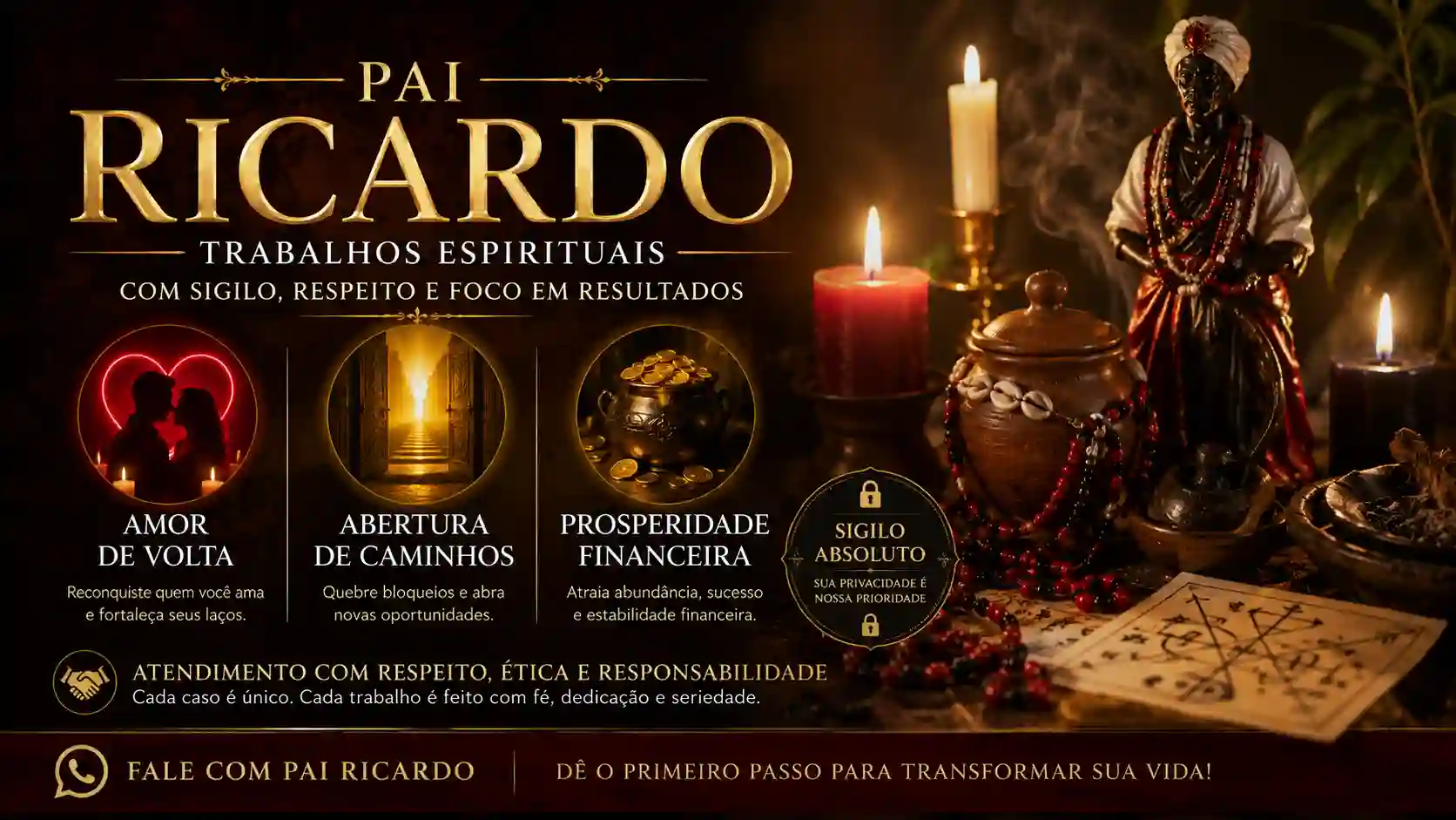 Pai Ricardo Amor de volta