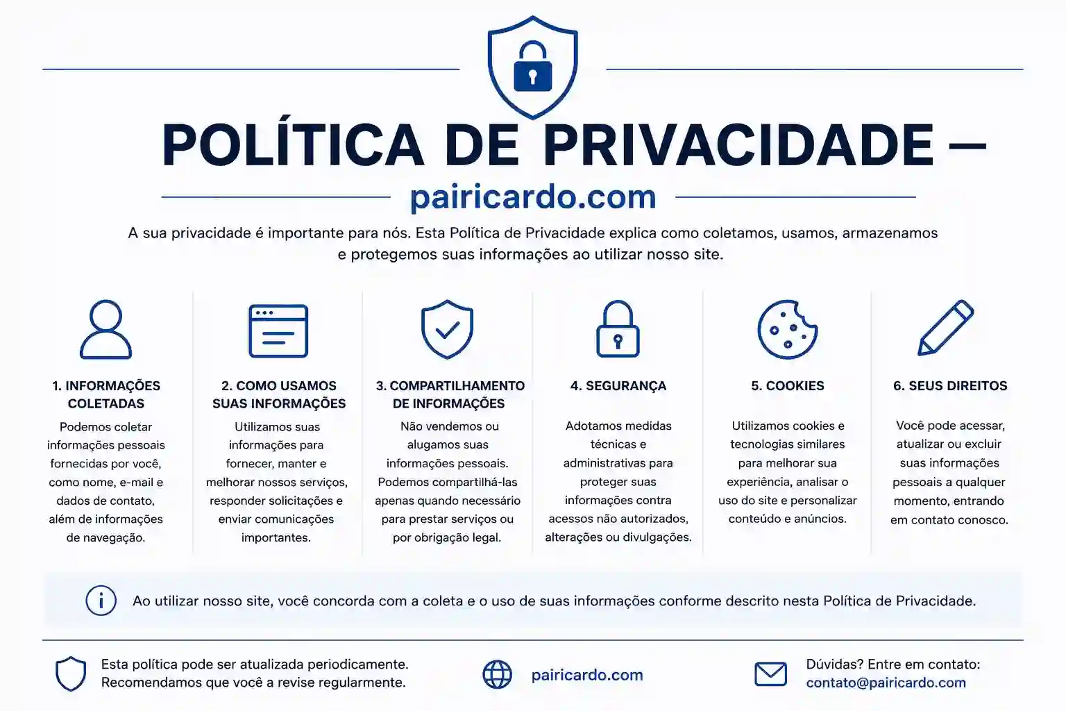 Política de privacidade